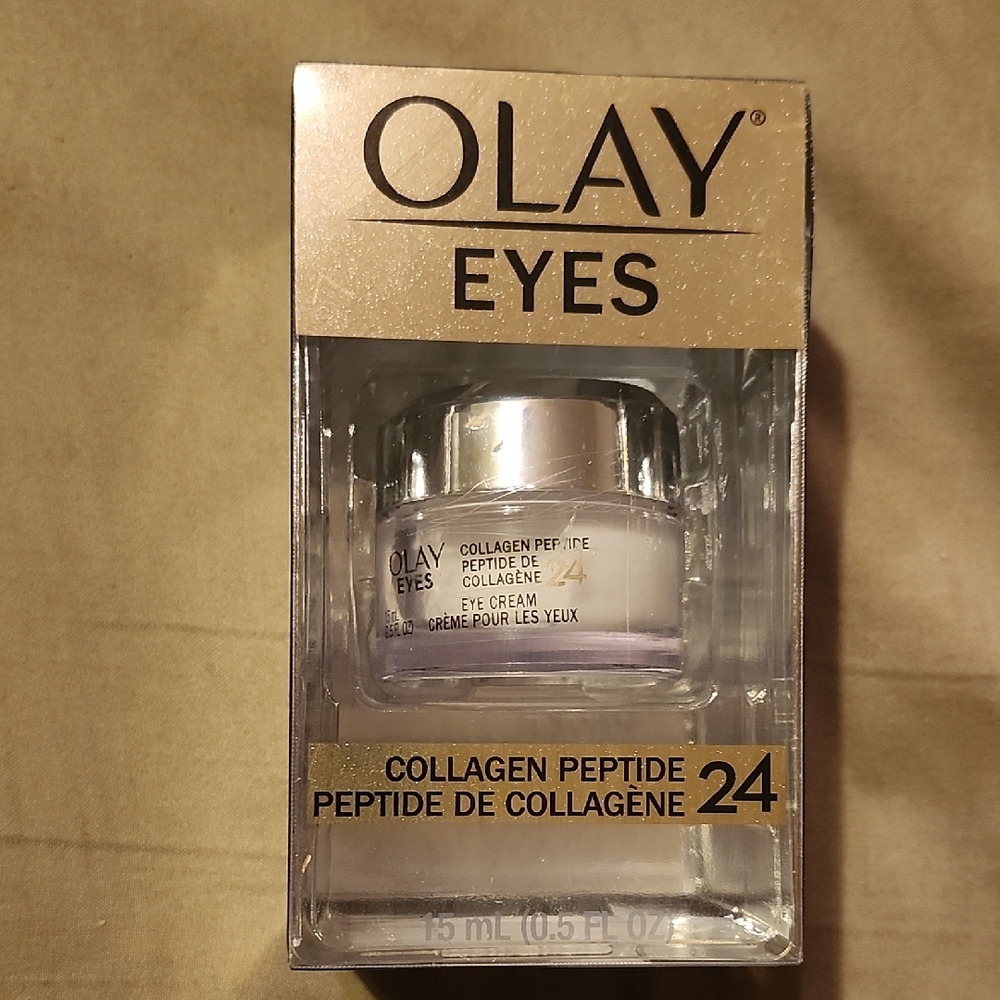 OLAY Eyes Collagen Peptide 24 Cream in Gold and Silver